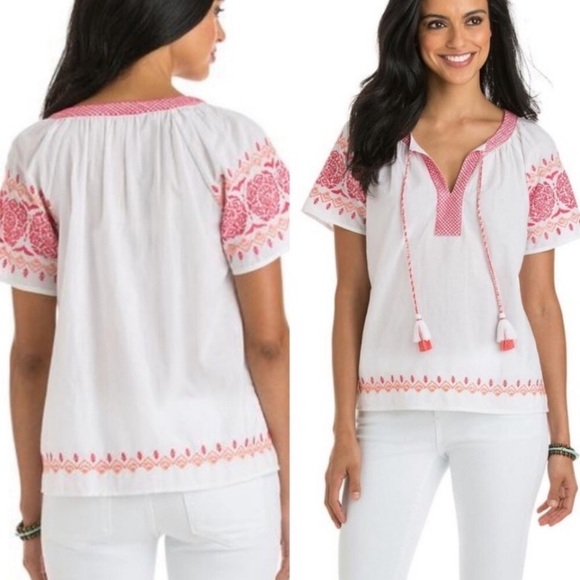 Vineyard Vines Tops - Vineyard Vines Embroidered Shirt